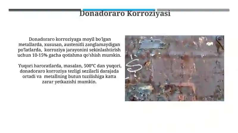 Donadoraro Korroziya 3