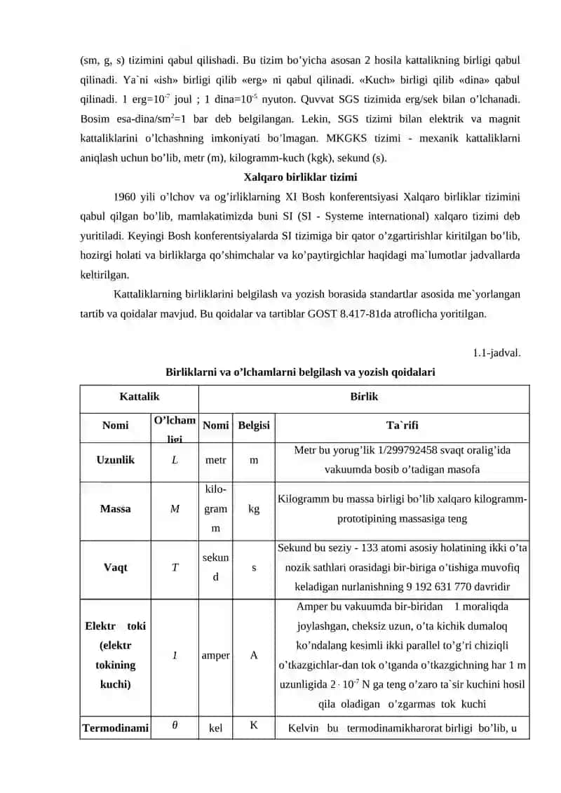 FIZIK O‘LCHОV BIRLIKLARI 3