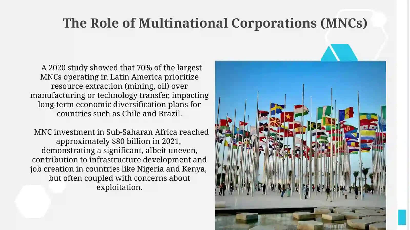 Developing countries - in the system of international economic relations 3