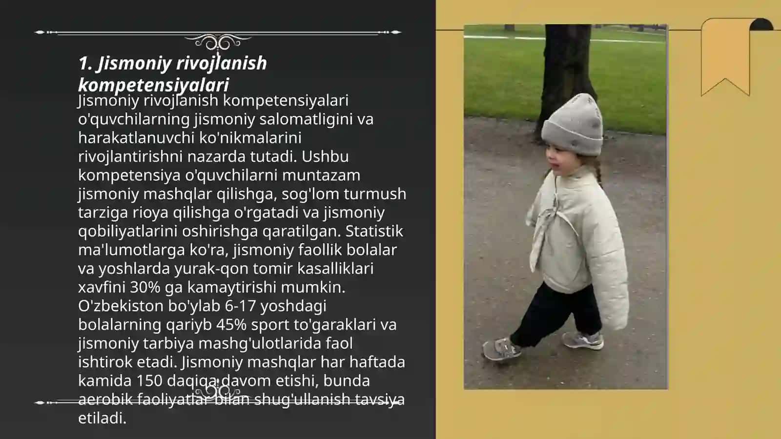 Jismoniy rivojlanish kompetensiyalari 3