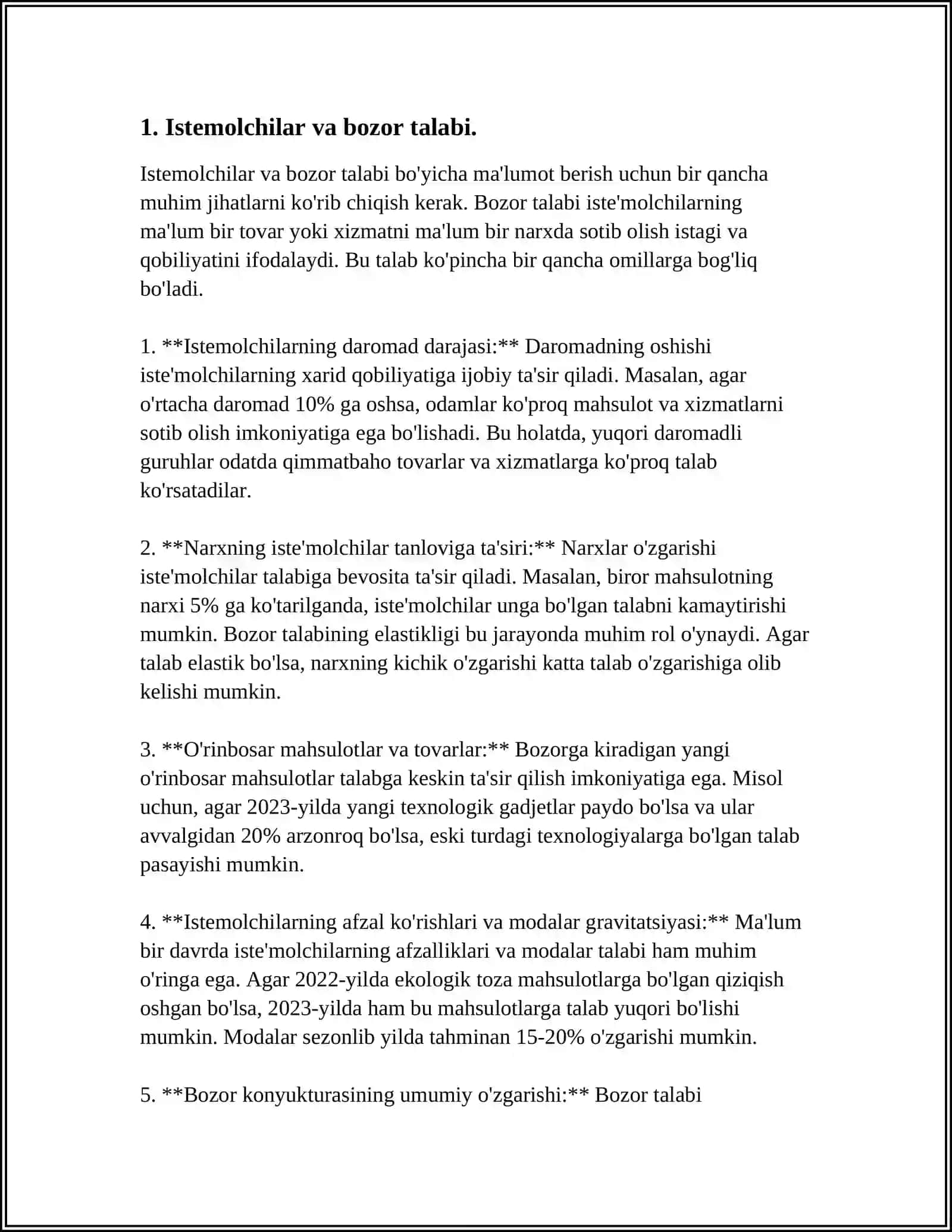 ISTEʼMOLCHILARNING IQTISODIYOTDAGI ROʻLI 3