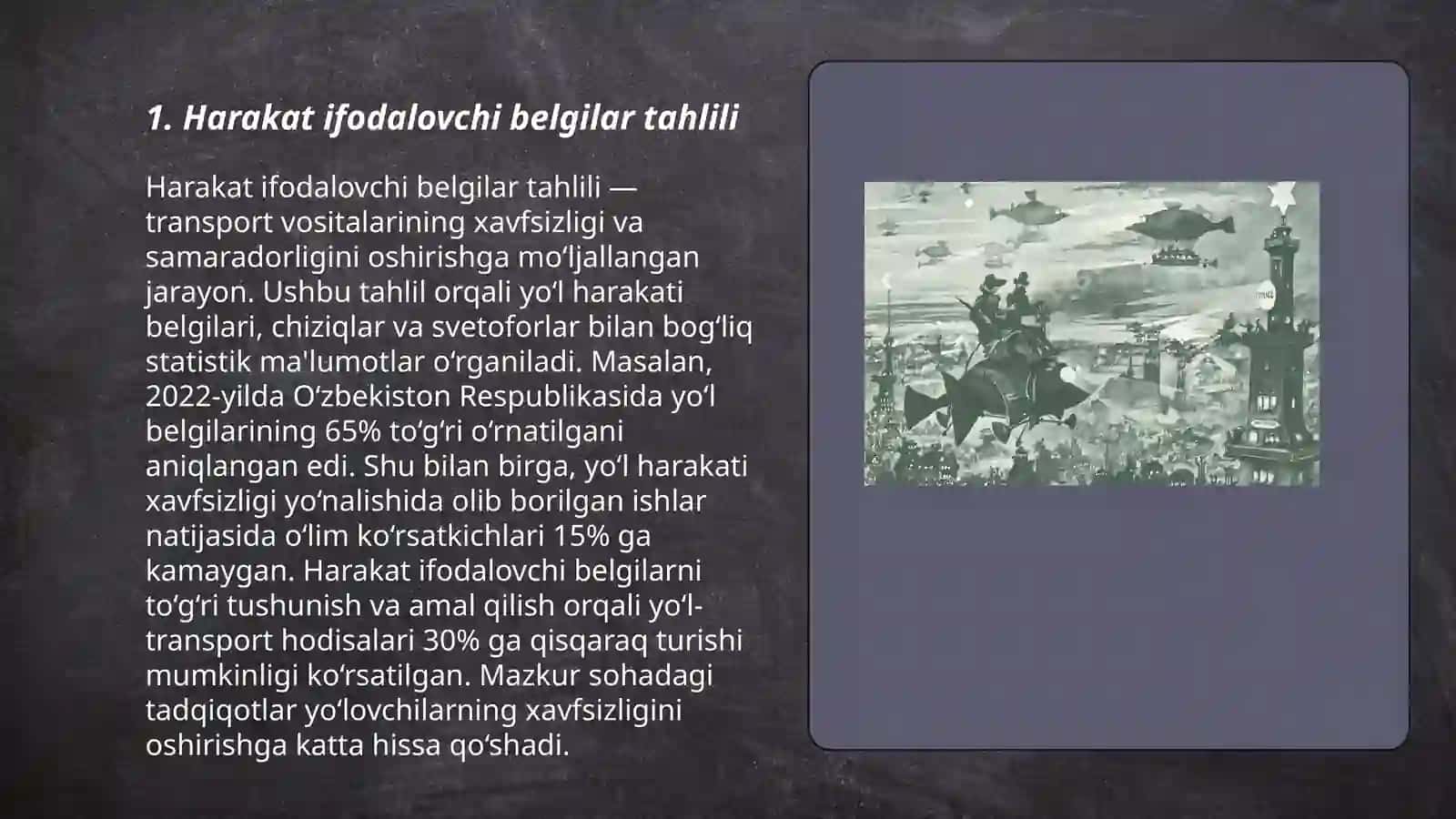 Harakat, belgi ifodalovchi boʻlak uslubiyati 3