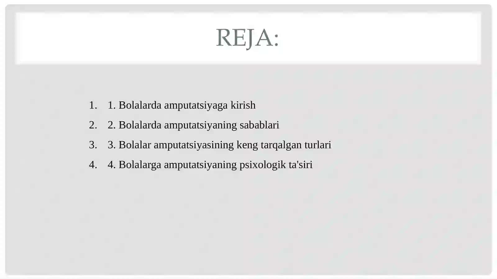 Bolalarda amputatsiya xususiyatlari 3