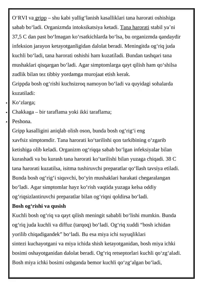 OG'RIQ SINDROMI 3