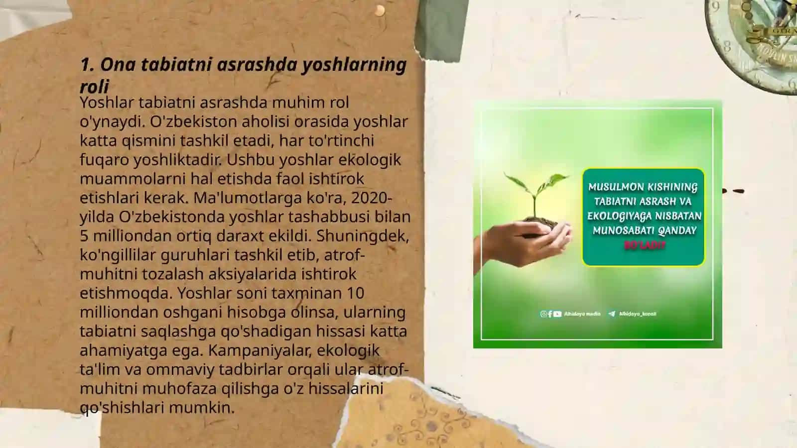 Ona tabiatni asraylik 3