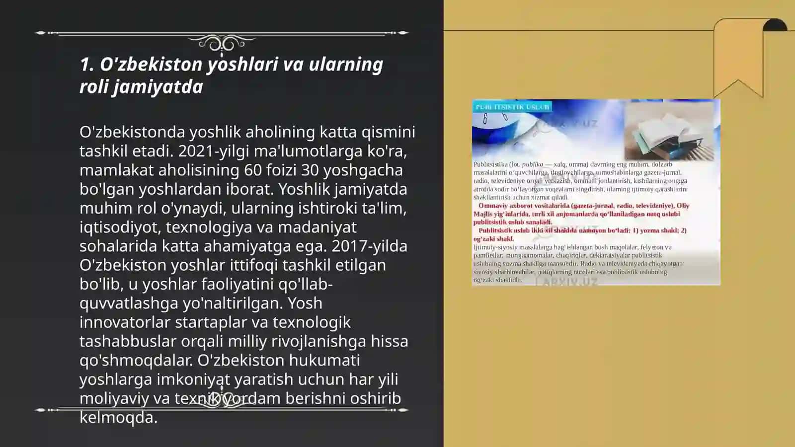 Publitsistik maqola tayyorlash 3