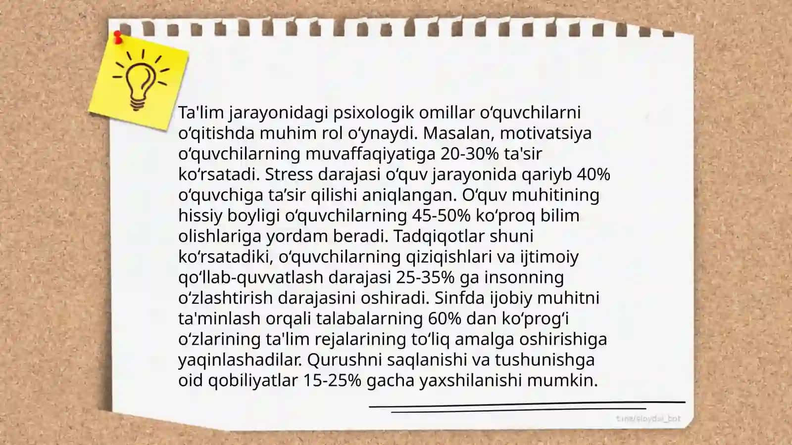 Pedagogik jarayonning psixologik jihati 3