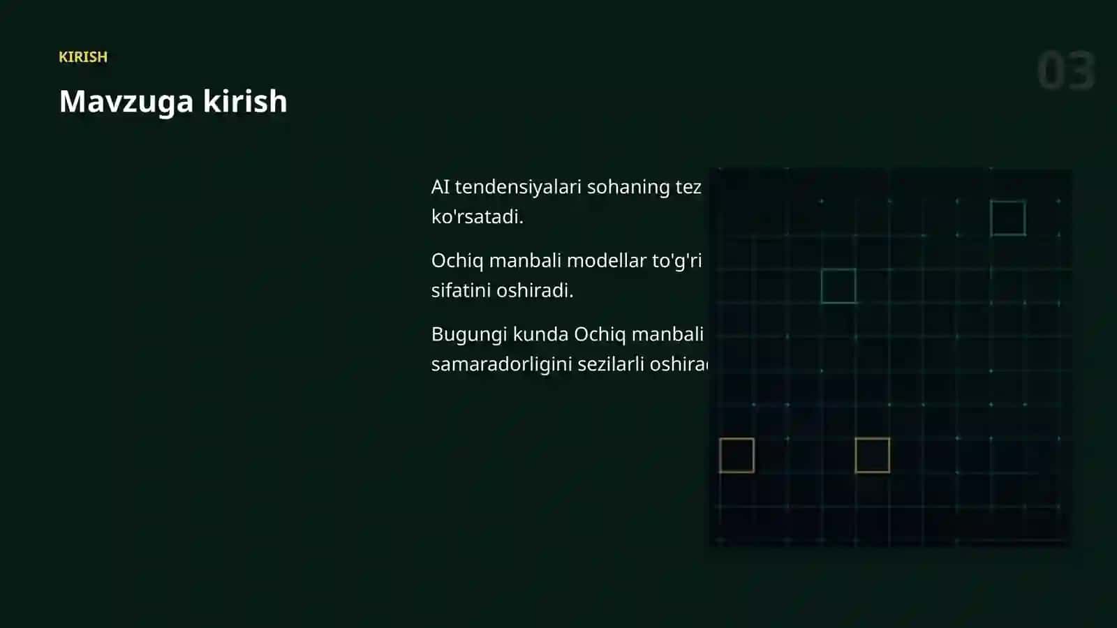 AI TENDENSIYALARI 3