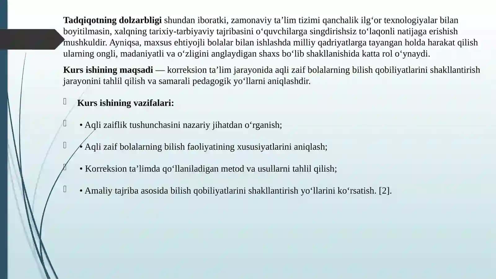 IXTISOSLASHTIRILGAN MAKTAB O‘QUVCHILARINI MILLIY AN’ANALAR ASOSIDA TARBIYALASH 3