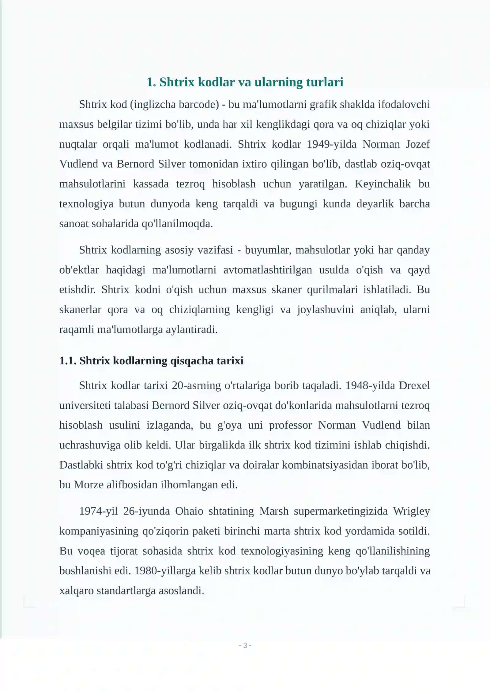 QADOQLASH MAHSULOTLARI TEXNOLOGIYASI 3