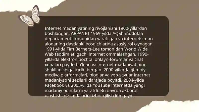 Internet madaniyati va uning namoyon boʻlishi 3