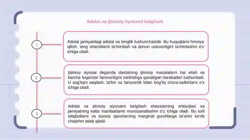 Adolat va ijtimoiy siyosat 3