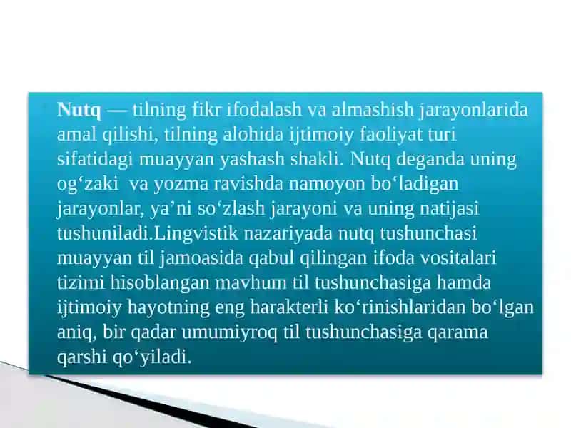 Yozma nutq va uning xususiyatlari 3