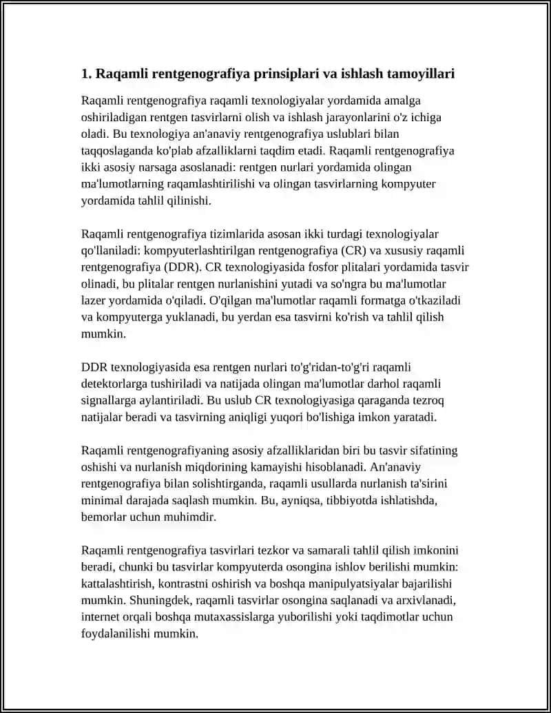 RAQAMLI RENTGENOGRAFIYA 3
