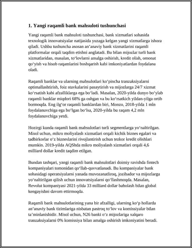 Yangi raqamli bank mahsuloti konseptsiyasi 3