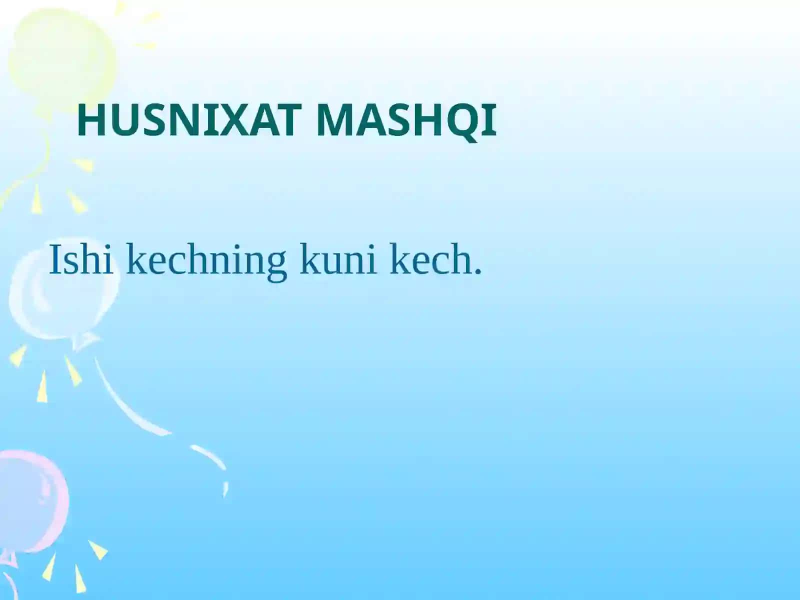 Otlarning kelishik qo‘shimchalari bilan qo‘llanishi 3