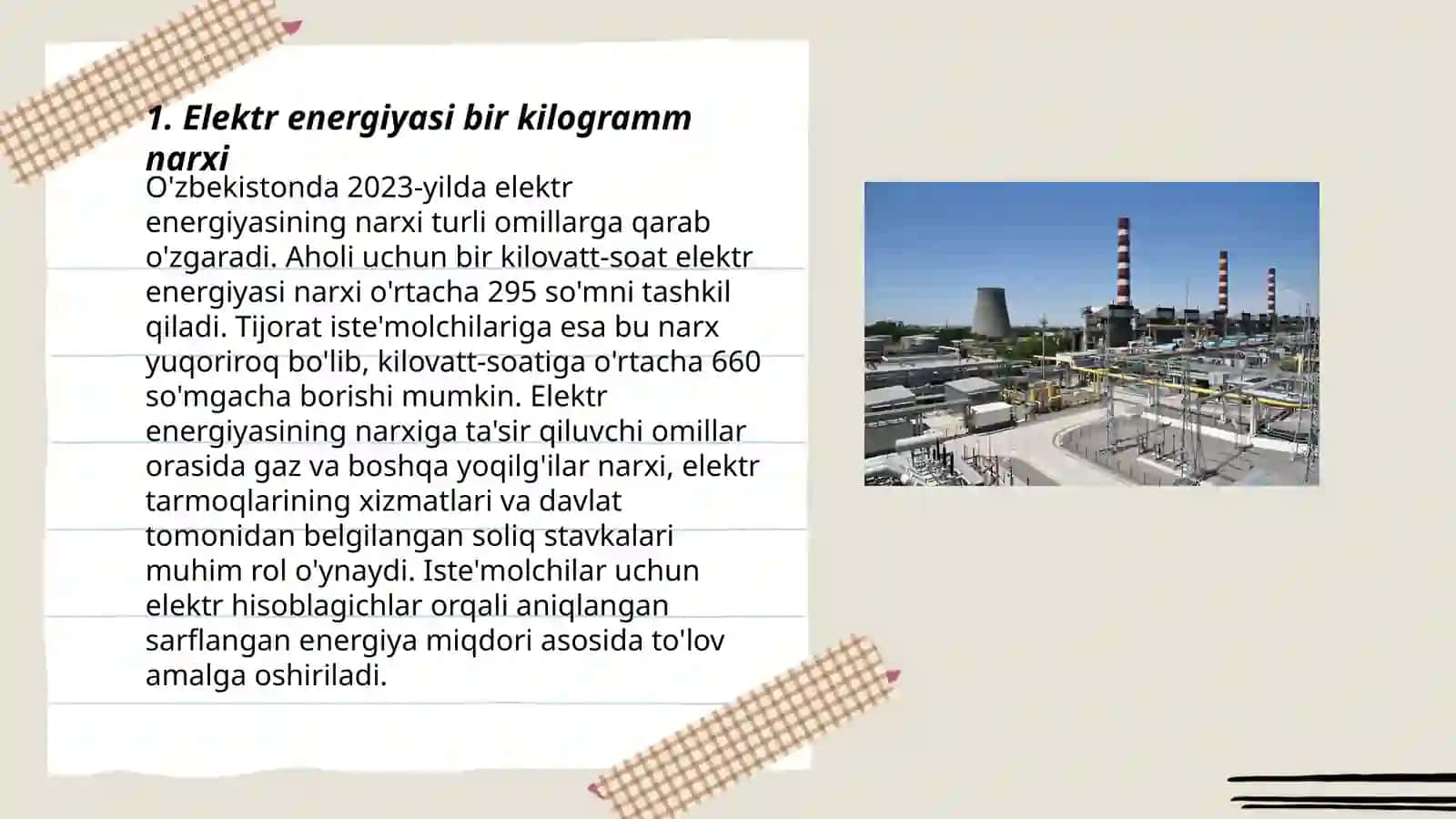 Elektr energiyasini hisoblash 3