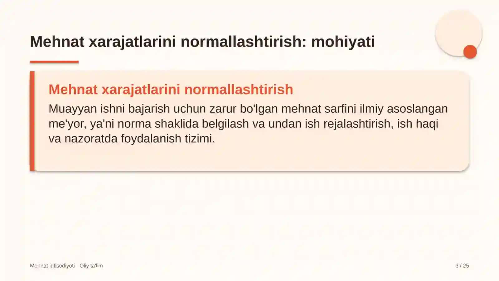 Yo'l harakati xavfsizligi xizmatida mehnat xarajatlarini normallashtirish 3