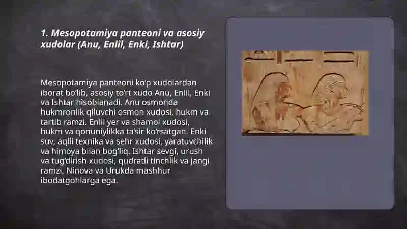 Qadimgi Mesopatamiyani diniy etiqotlari 3