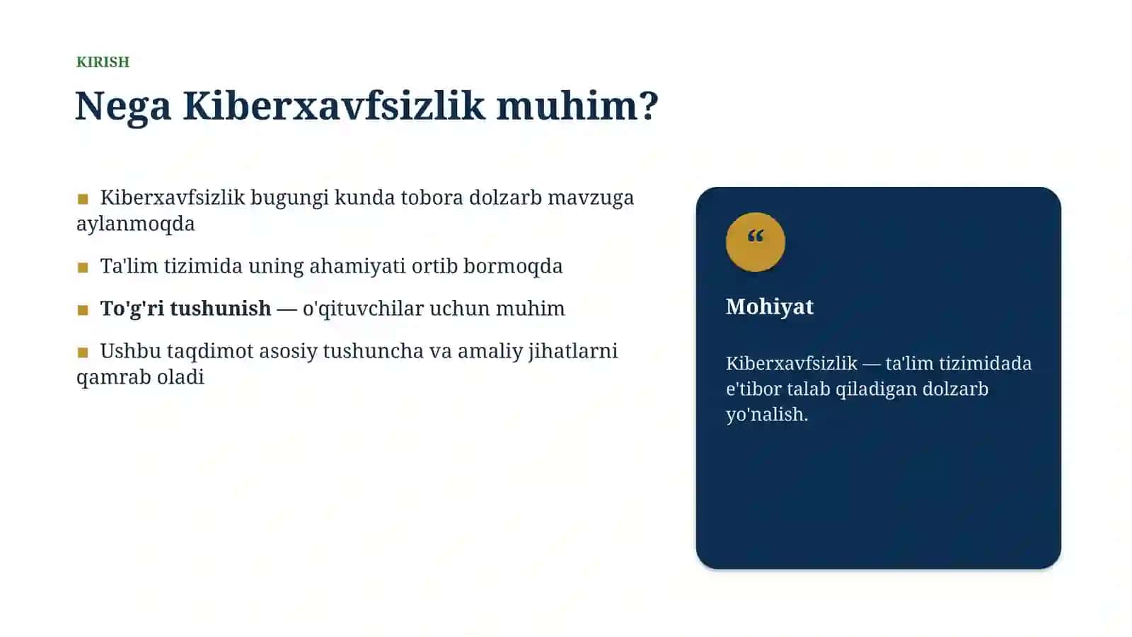 Kiberxavfsizlik 3
