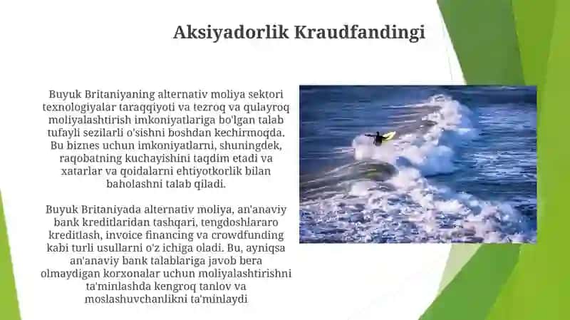 Buyuk Britaniyada muqobil moliyalar 3