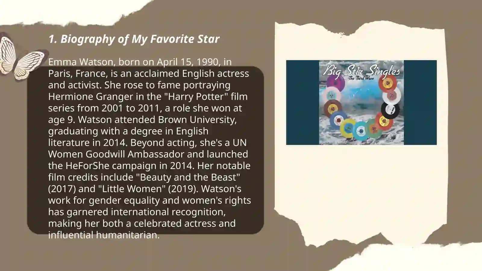 Biography of My Favorite Star 3