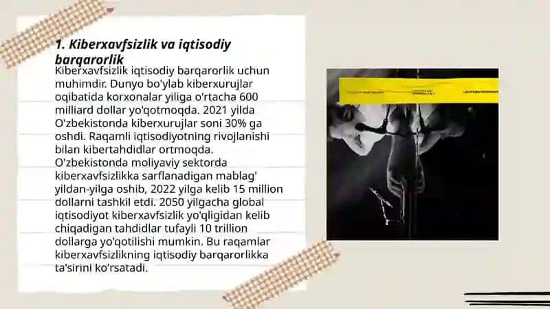 Kiberxujumlarning iqtisodiyotga ta’siri. 3