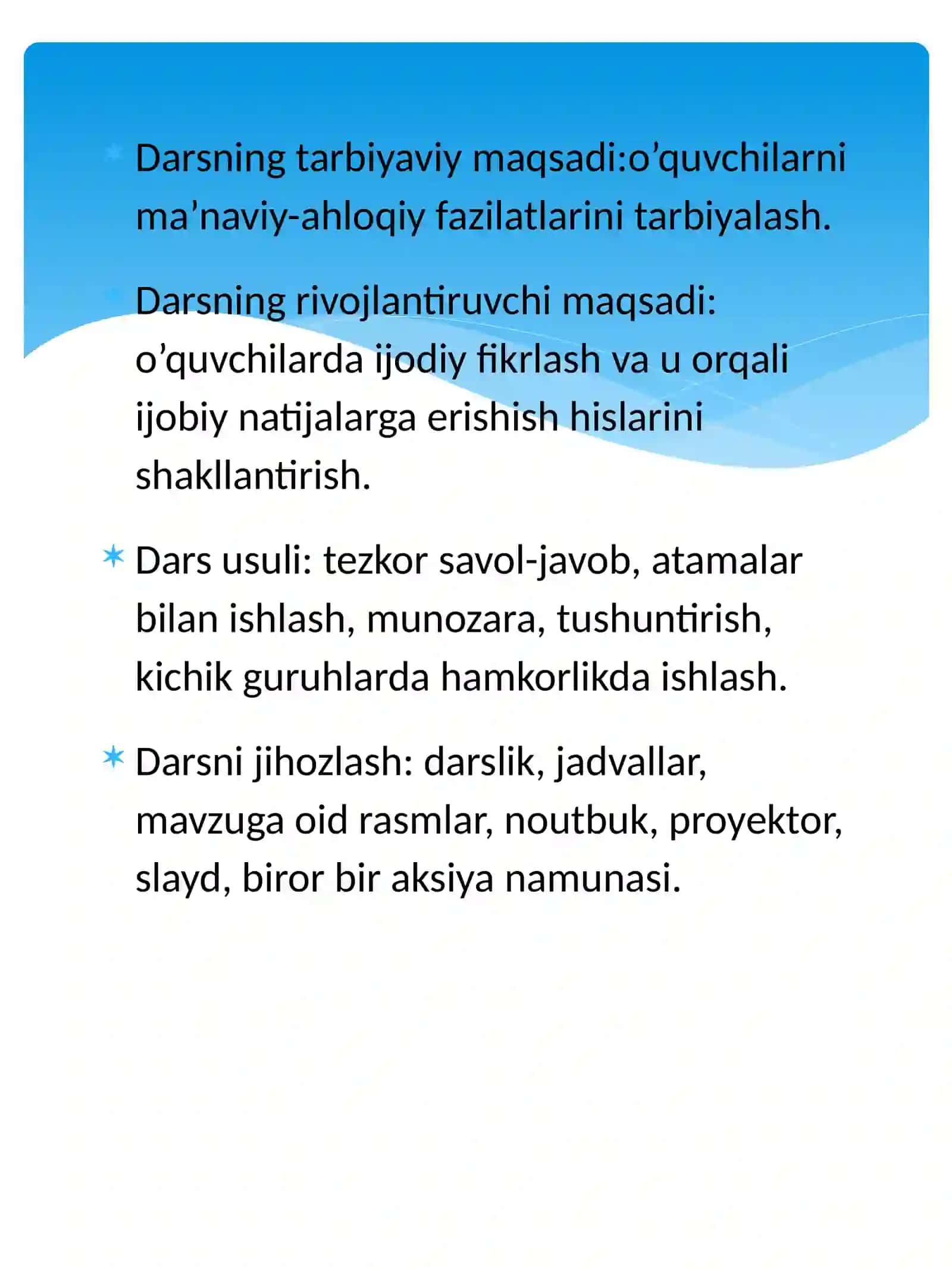 Aksiyadorlik jamiyati DARS ISHLANMASI 3