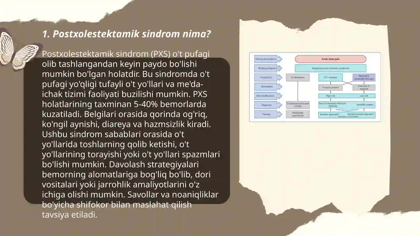 Postxolestektamik sindrom 3