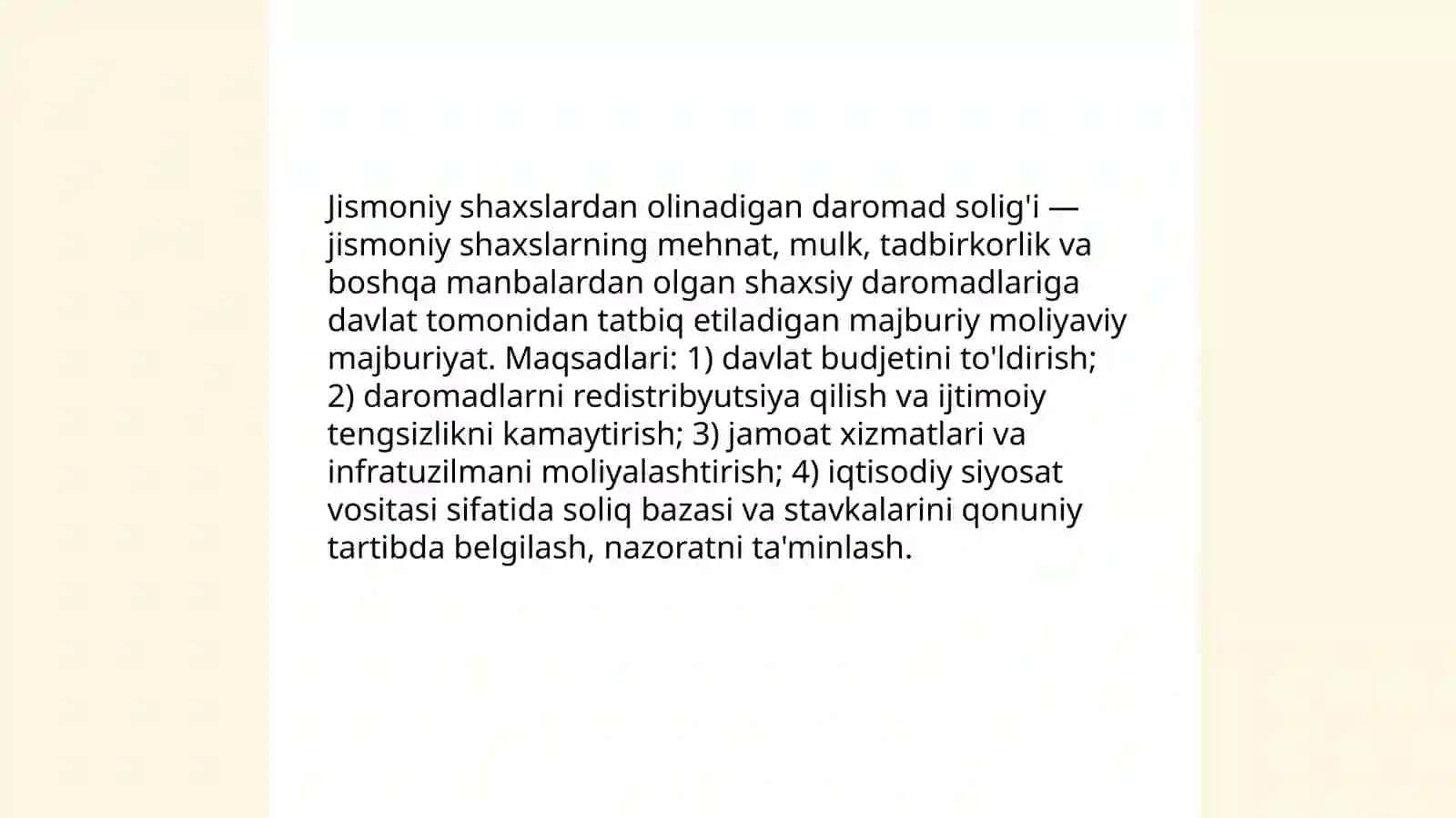 Jismoniy shaxslardan olinadigan daromad solig'i 3