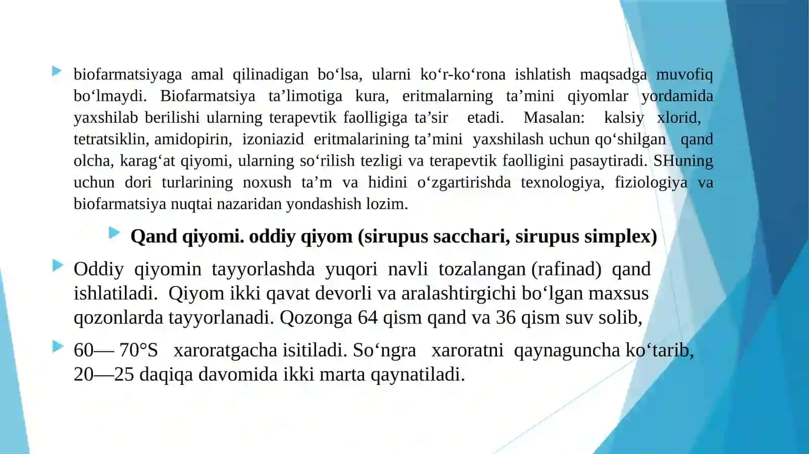 Qiyomlar va xushbo'y suvlar 3
