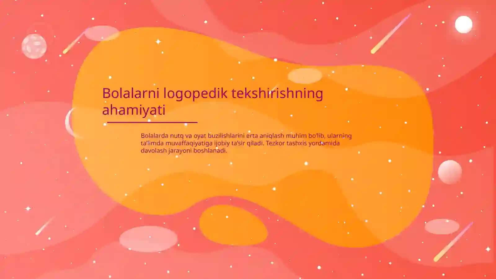BOLALARNI LOGOPEDIK TEKSHIRISH, ULARNING TA'LIMDAGI IMKONIYATLARINI ANIQLASH 3