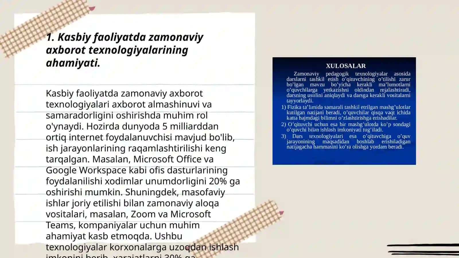 Zamonaviy axborot texnologiyalari 3