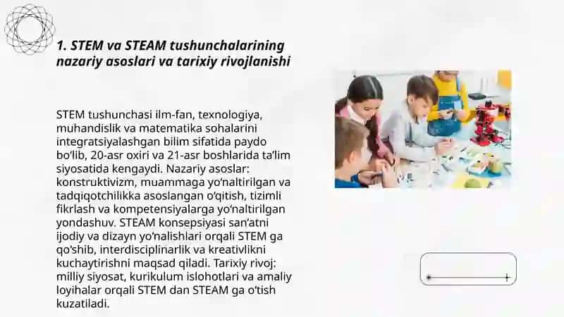STEM va STEAMning rivojlanishi 3