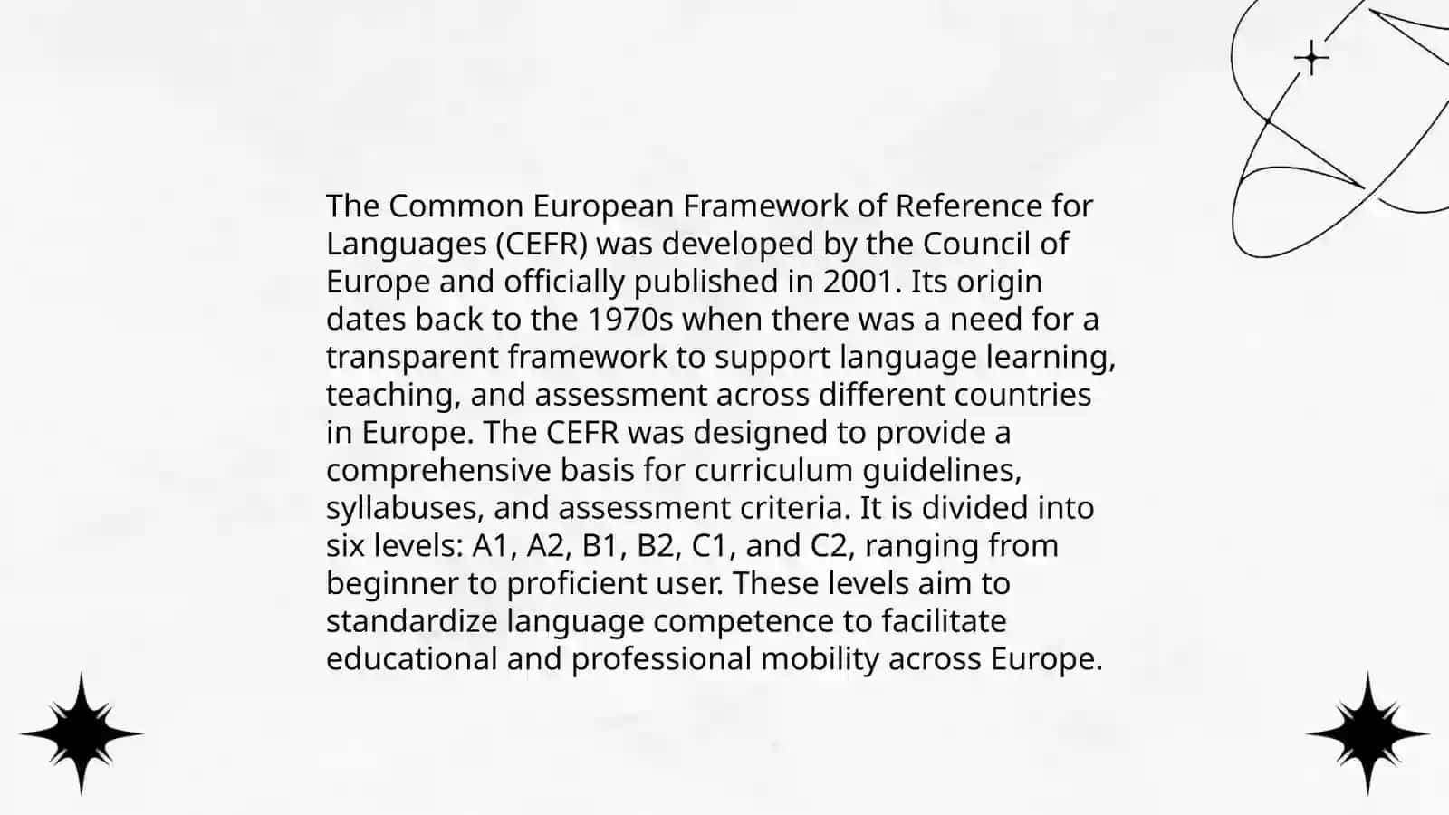 A brive history of cefr 3