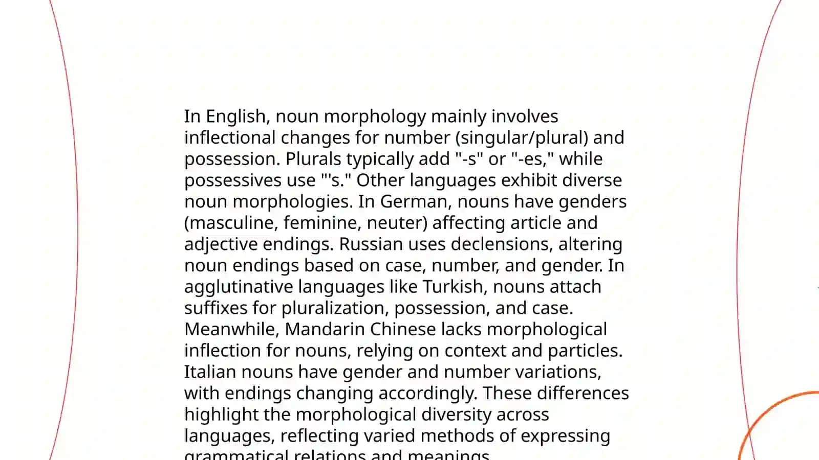 Comparative Typology of Morphological Systems 3