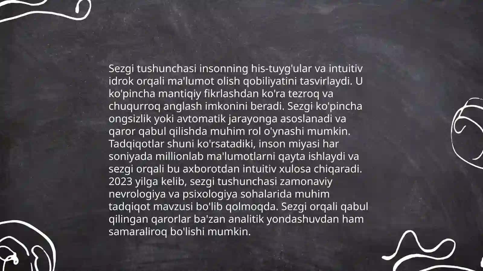 Sezgi turlari va uning qonuniyatlari 3