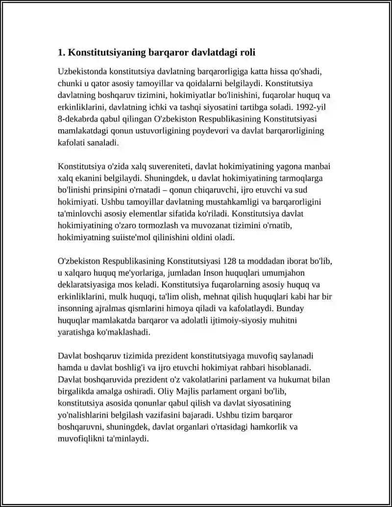 KONSTITUTSIYA BARQAROR DAVLAT ASOSI 3