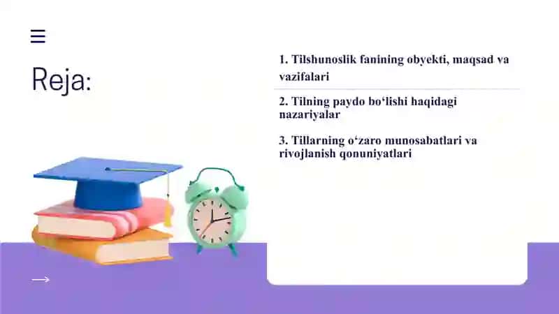 Tilshunoslik fanining o‘rganish obyekti 3