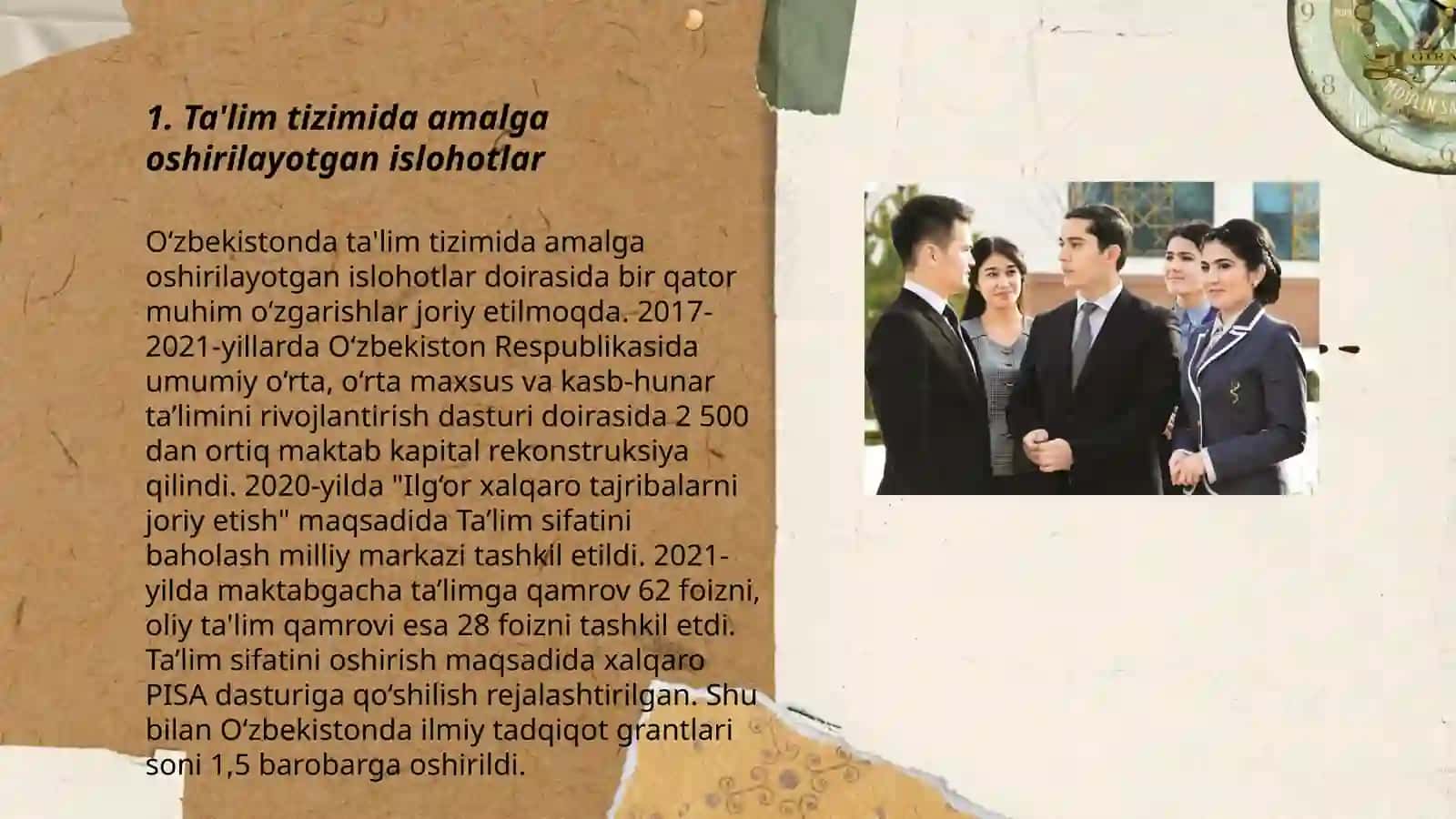 Ta'lim Tizimida Amalga Oshirilayotgan Islohotlar 3
