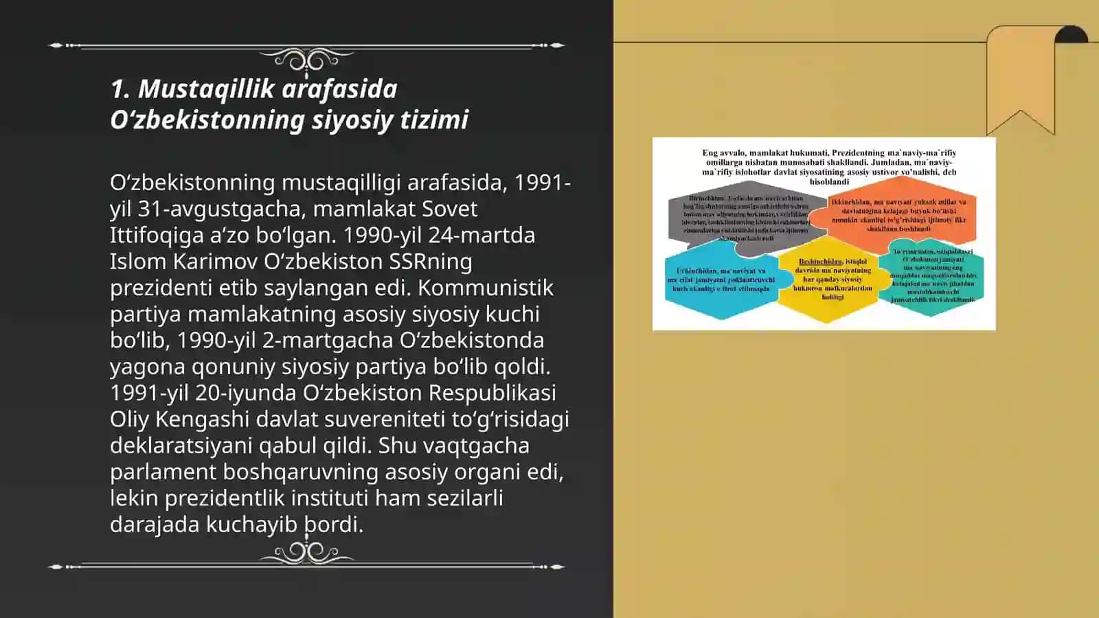 Mustaqillik arafasida Oʻzbekistonning siyosiy tizimi 3