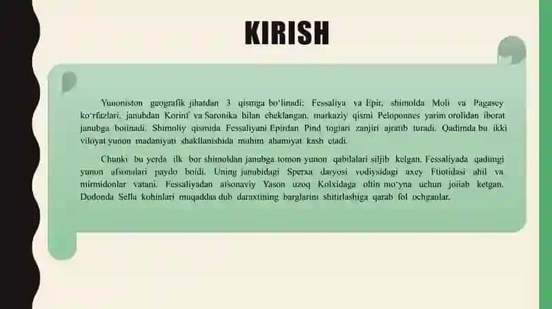 Qadimgi Yunoniston tarixi davrlashtirish 3