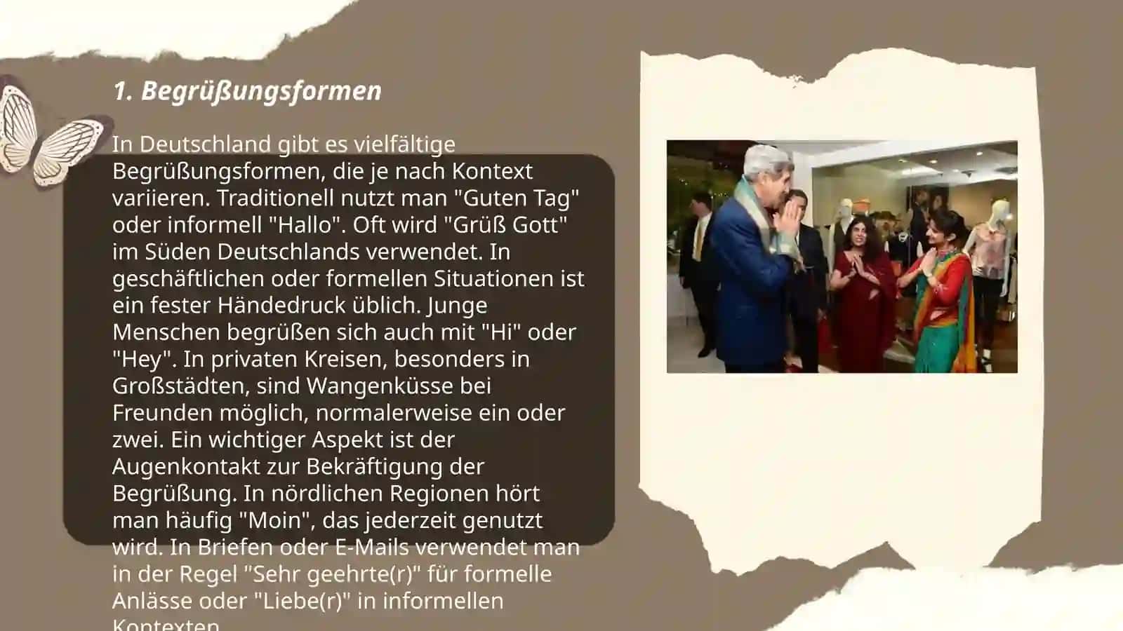Begrüßungsformen in Deutschland 3