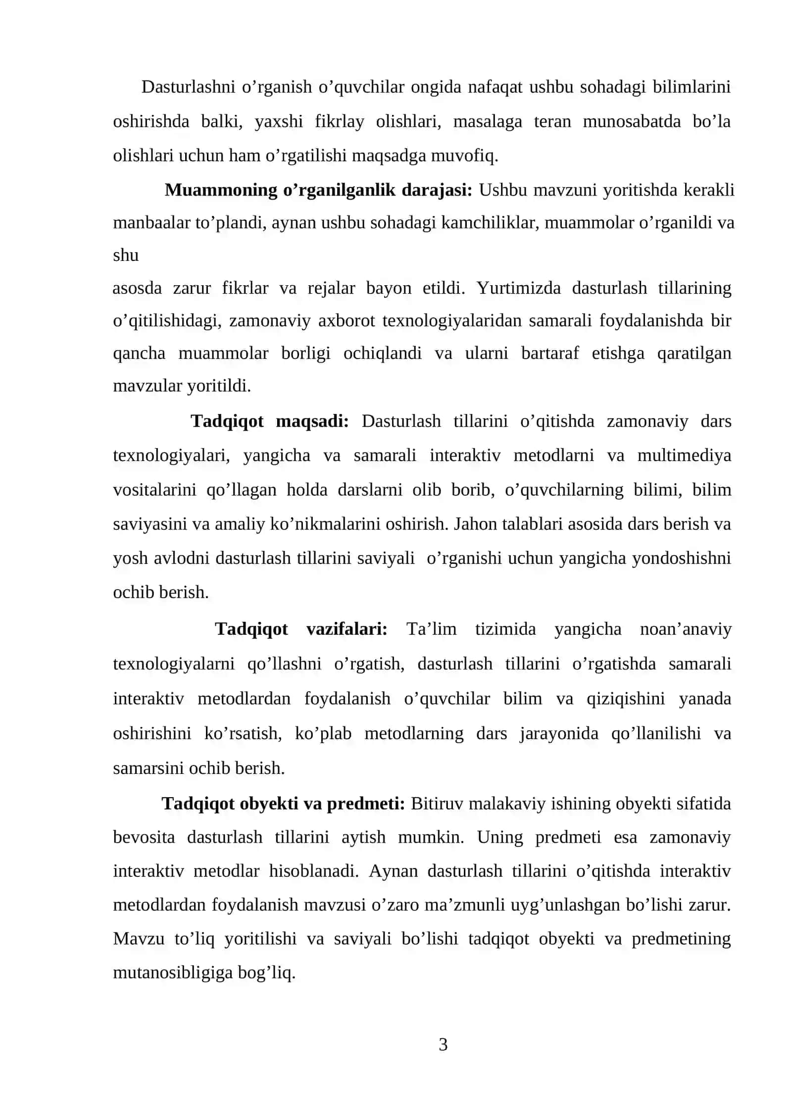 Dasturlash tillarini o’qitishning interaktiv metodlari 3