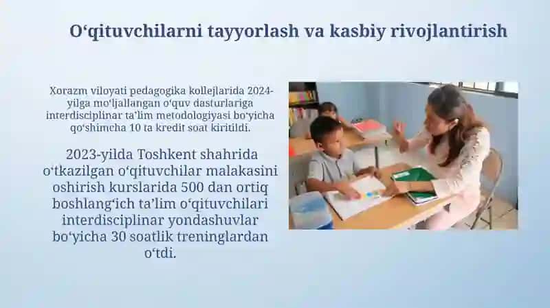 Boshlangʻich Ta’limda Fanlararo Integratsiya 3