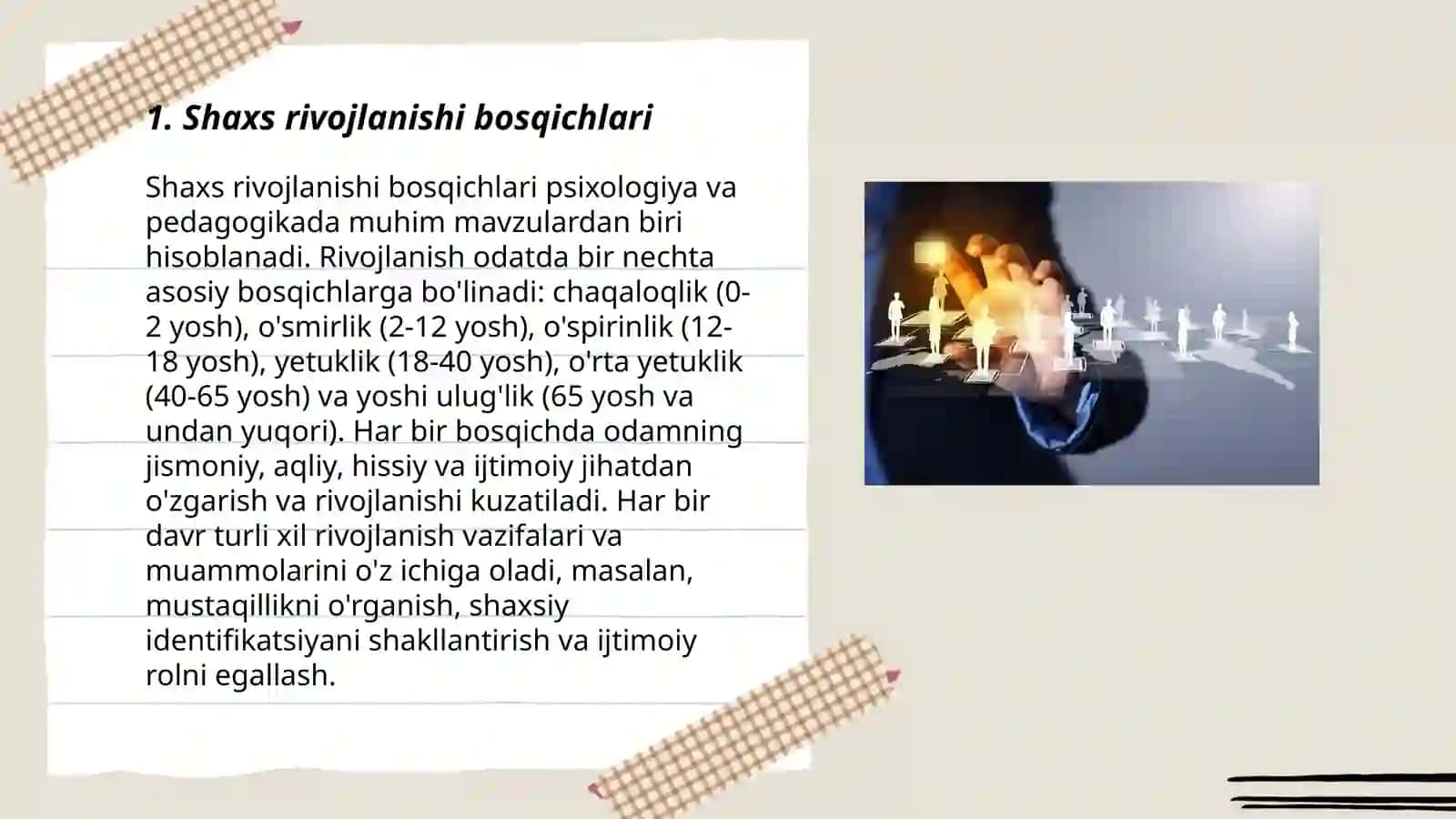 Shaxs psixologiyasi va kasbiy shakllanish 3