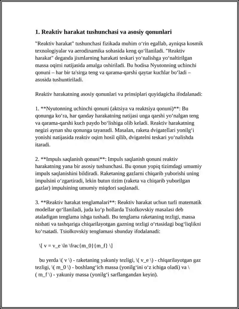 REAKTIV HARAKAT 3