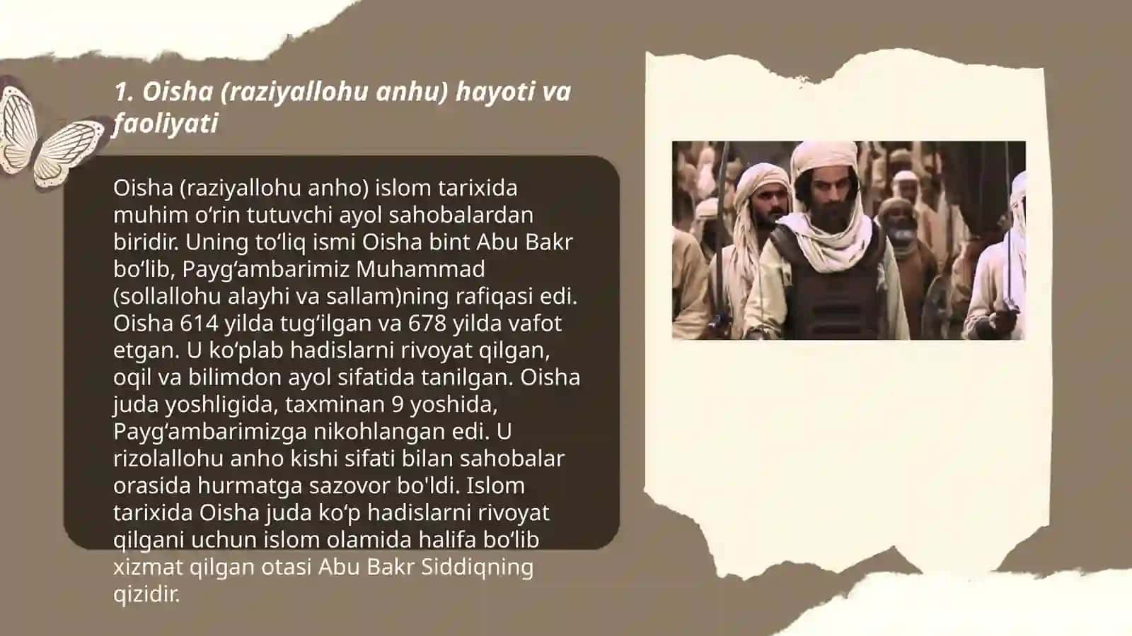 Oisha (Raziyalohu anhu) kitobi haqida 3