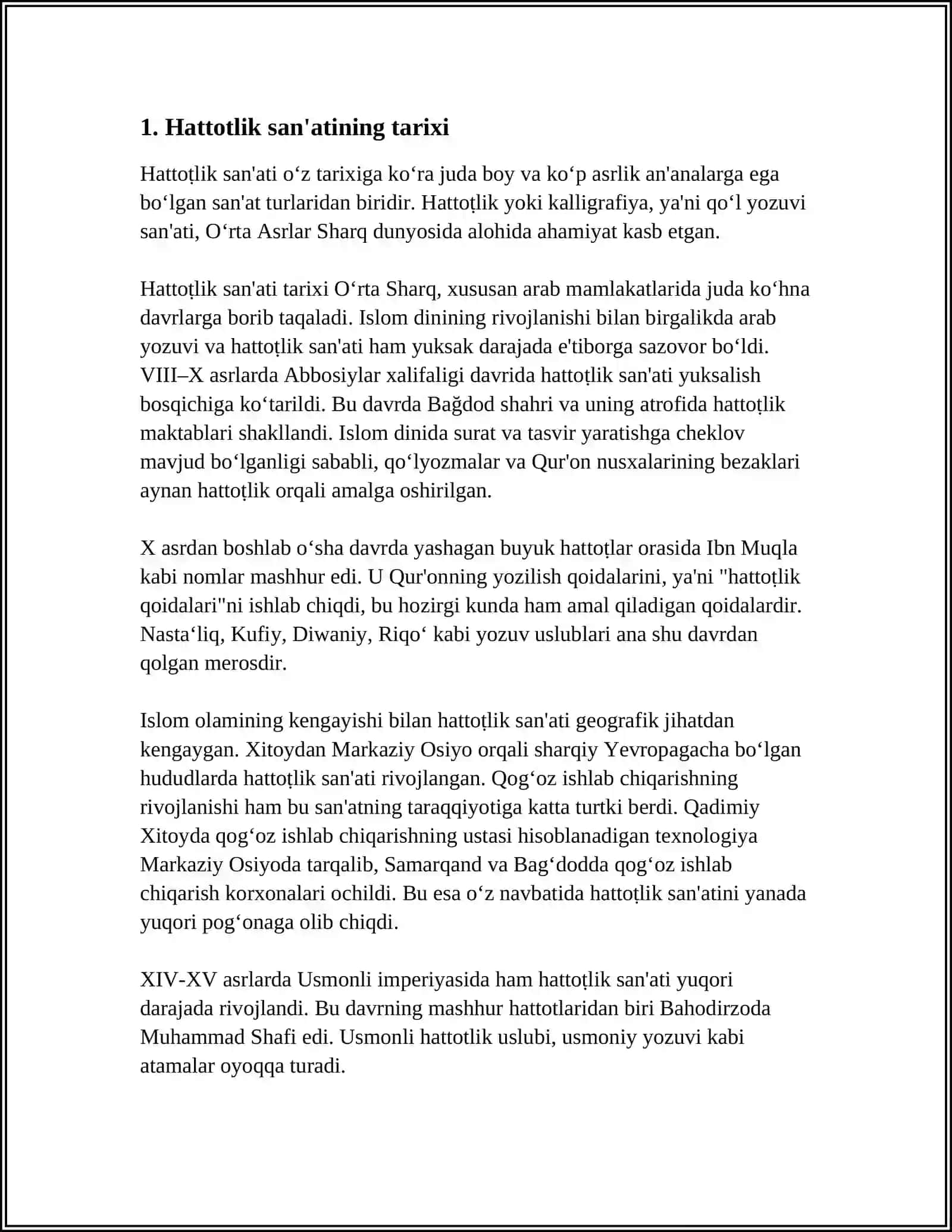 YAPONIYADA HATTOTLIK SANATI 3