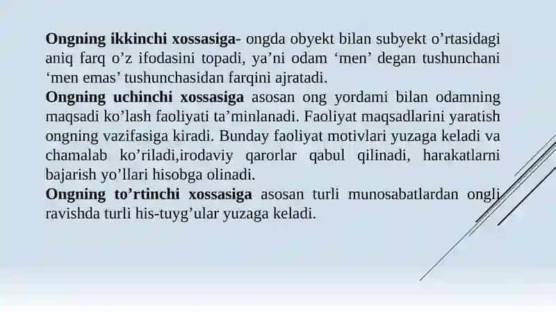 INSON ONGINING ONTOGENETIK TARAQQIYOTI 3